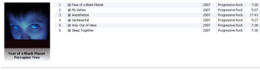 Porcupine Tree - Fear of a Blank Planet